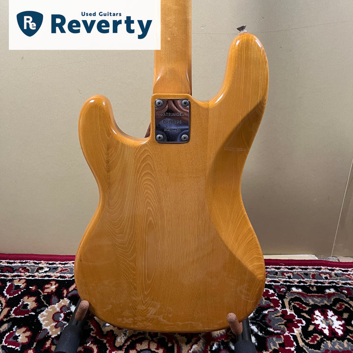 1979 Aria Pro II Primary Bass PJ Natural Ash Maple Neck MIJ Matsumoku Lawsuit