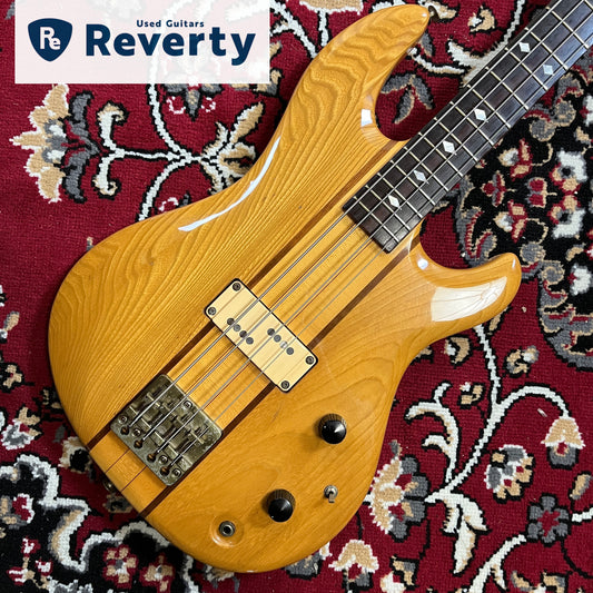 1980 Aria Pro II TSB-550 Tri Sound Bass Neck-Thru Ash Natural MIJ Matsumoku