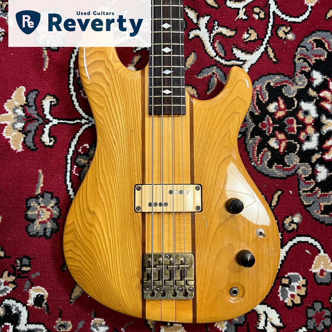 1980 Aria Pro II TSB-550 Tri Sound Bass Neck-Thru Ash Natural MIJ Matsumoku
