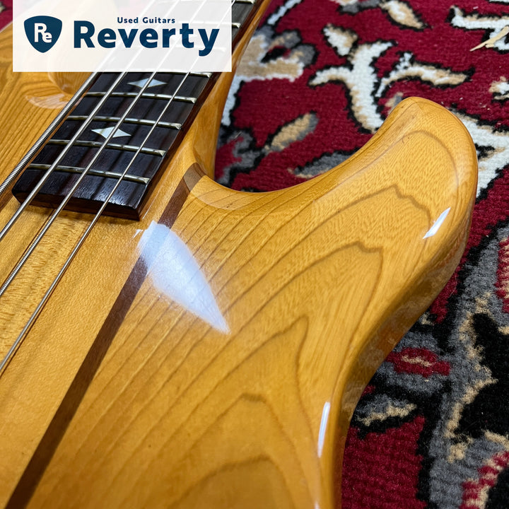1980 Aria Pro II TSB-550 Tri Sound Bass Neck-Thru Ash Natural MIJ Matsumoku