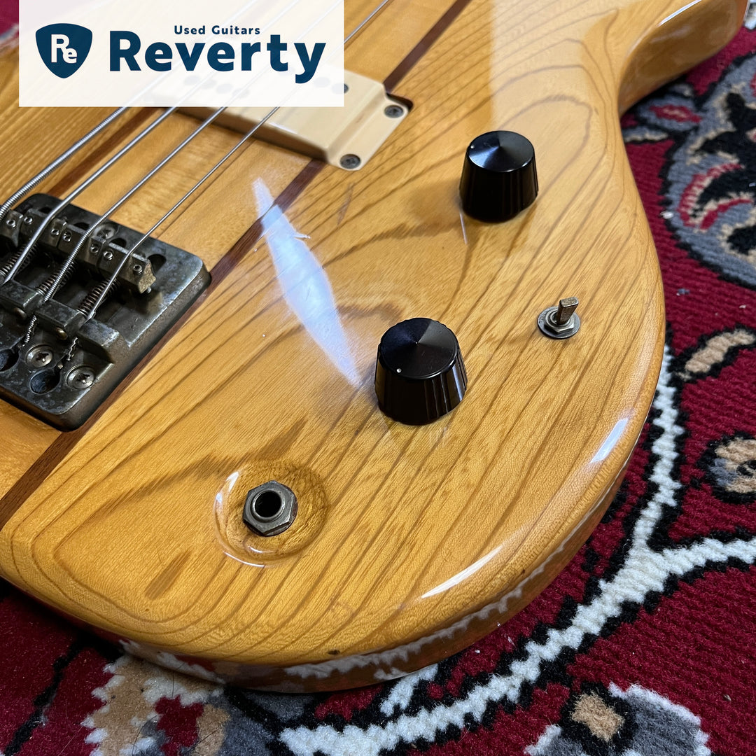 1980 Aria Pro II TSB-550 Tri Sound Bass Neck-Thru Ash Natural MIJ Matsumoku