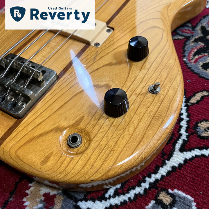 1980 Aria Pro II TSB-550 Tri Sound Bass Neck-Thru Ash Natural MIJ Matsumoku