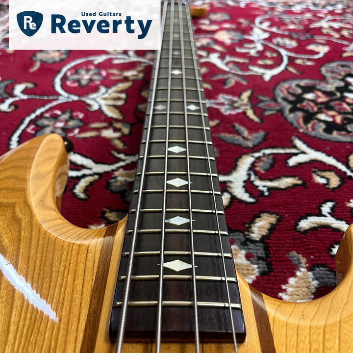 1980 Aria Pro II TSB-550 Tri Sound Bass Neck-Thru Ash Natural MIJ Matsumoku