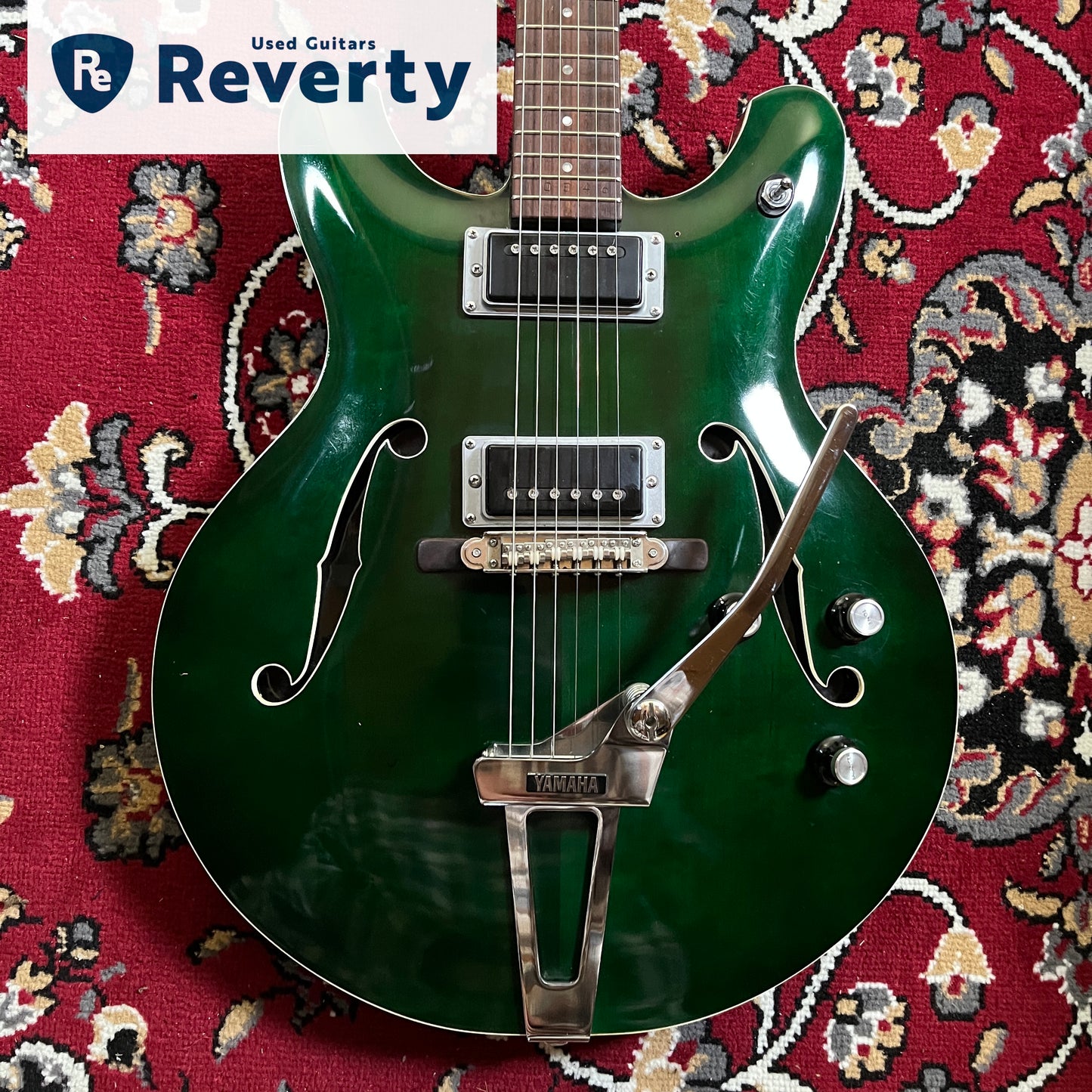 1968 Yamaha SA-30T Alga Green Vintage Hollow Body Tremolo MIJ Nippon Gakki Japan