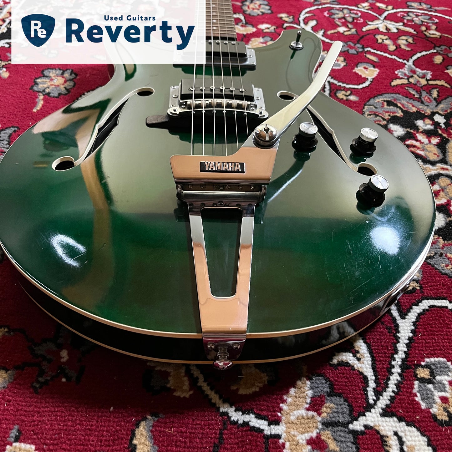 1968 Yamaha SA-30T Alga Green Vintage Hollow Body Tremolo MIJ Nippon Gakki Japan