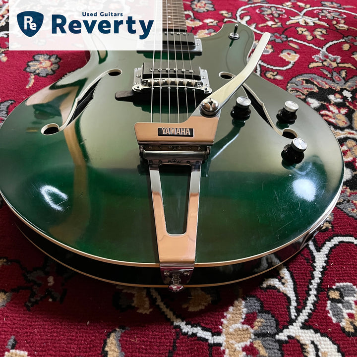 1968 Yamaha SA-30T Alga Green Vintage Hollow Body Tremolo MIJ Nippon Gakki Japan