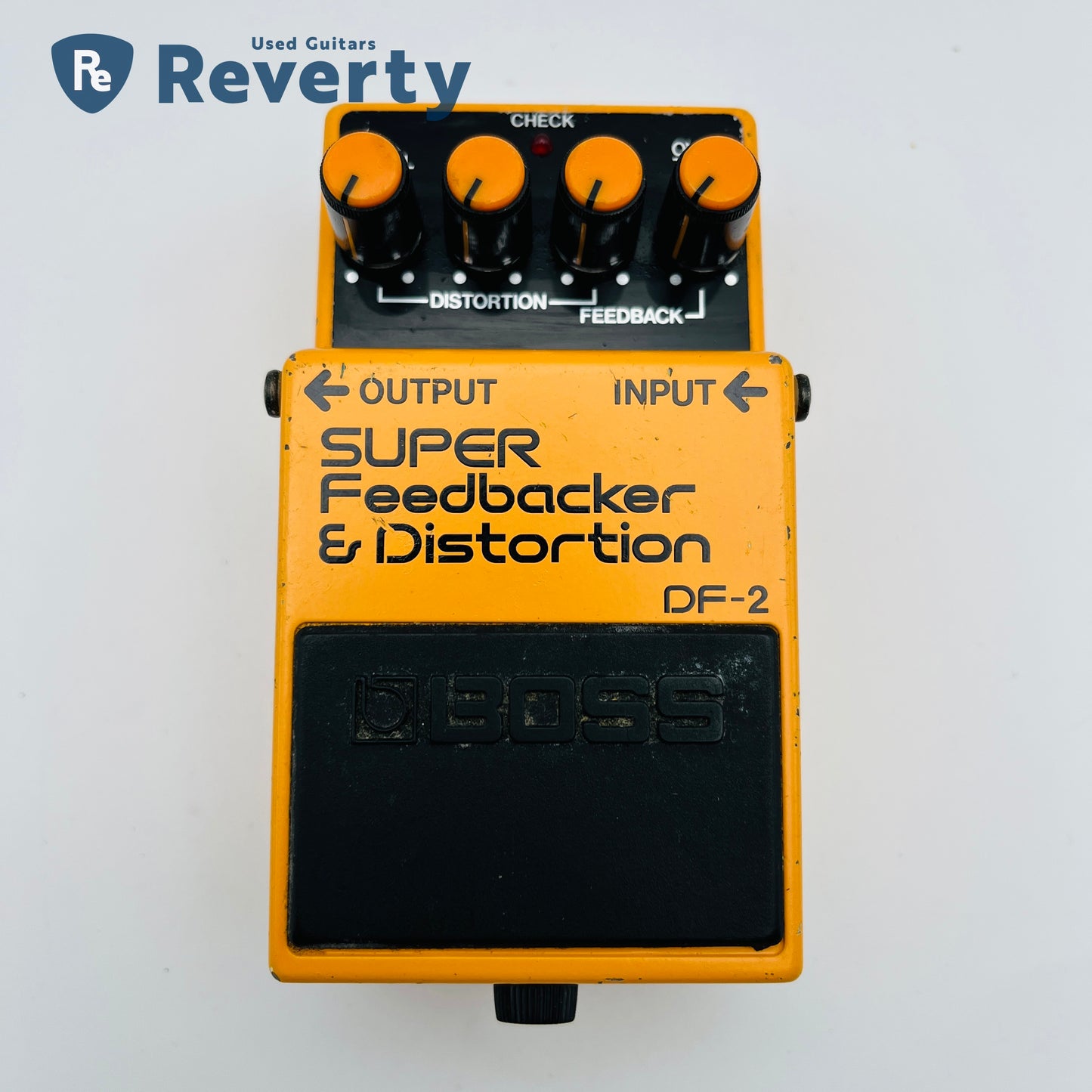 Boss DF-2 Super Feedbacker & Distortion Made in Japan Guitar Effect Pedal Used