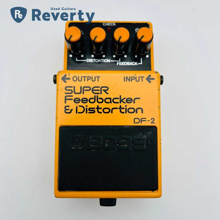 Boss DF-2 Super Feedbacker &amp; Distortion Made in Japan Guitar Effect Pedal Used
