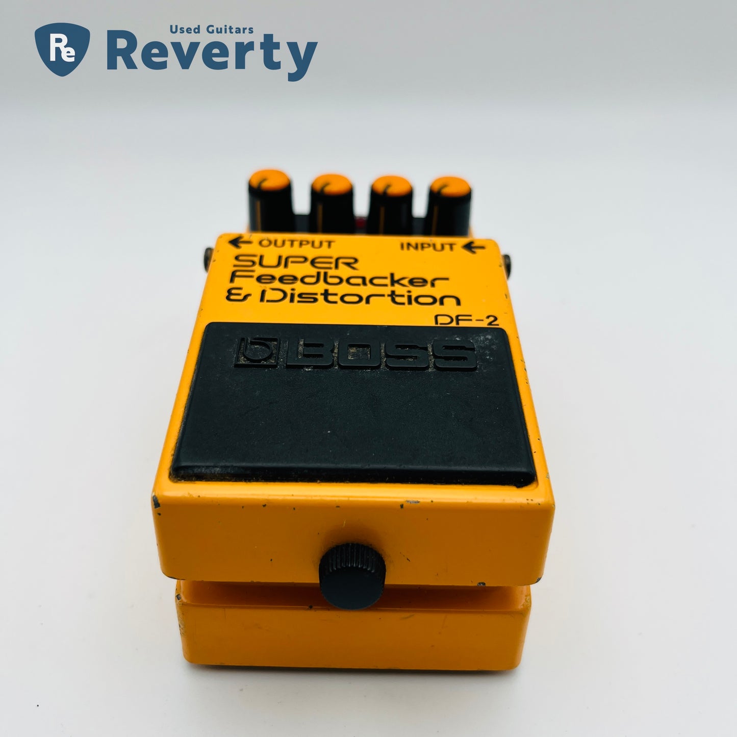 Boss DF-2 Super Feedbacker & Distortion Made in Japan Guitar Effect Pedal Used