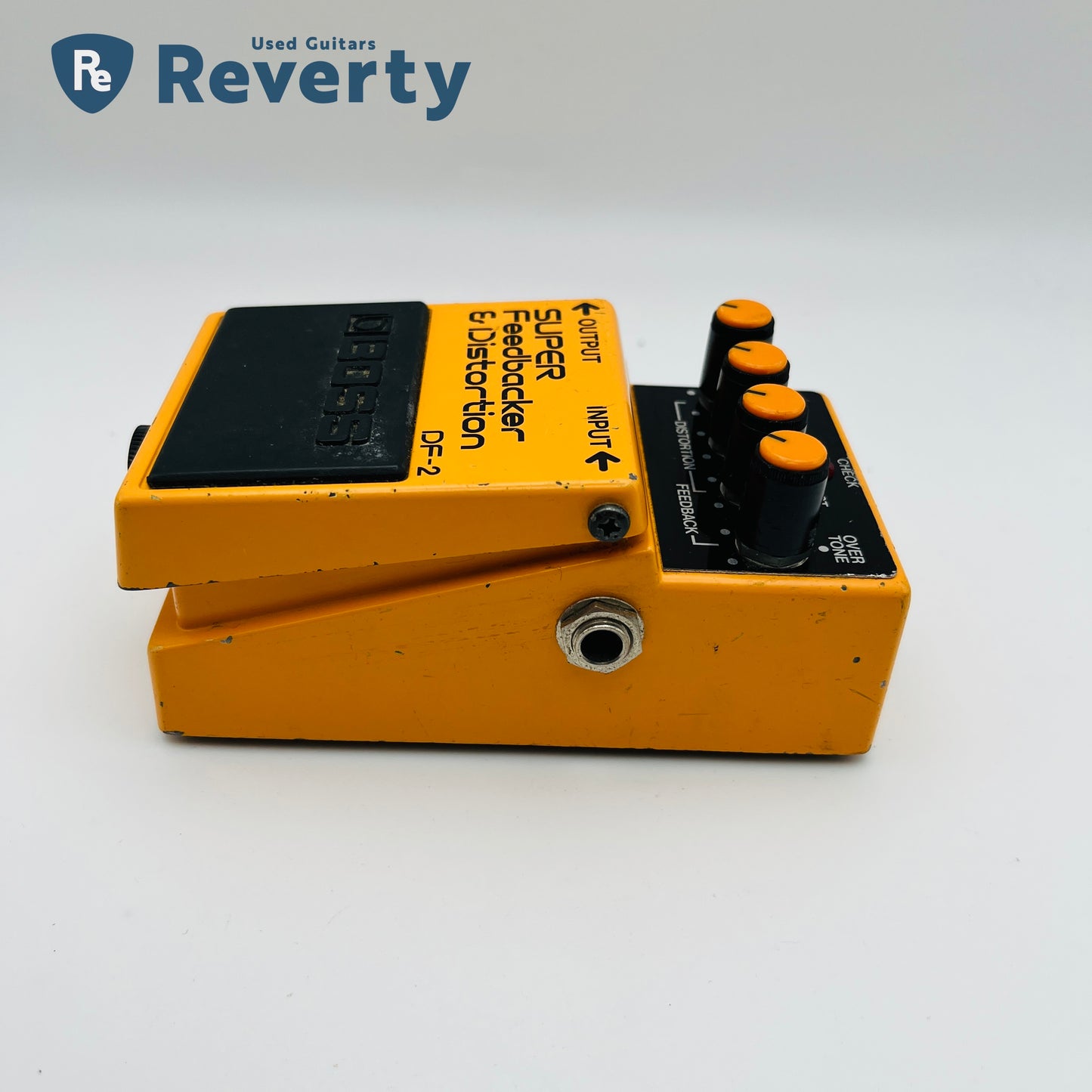 Boss DF-2 Super Feedbacker & Distortion Made in Japan Guitar Effect Pedal Used