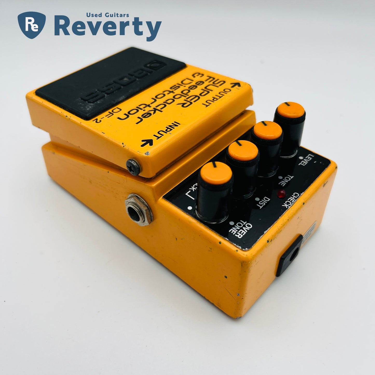 Boss DF-2 Super Feedbacker & Distortion Made in Japan Guitar Effect Pedal Used