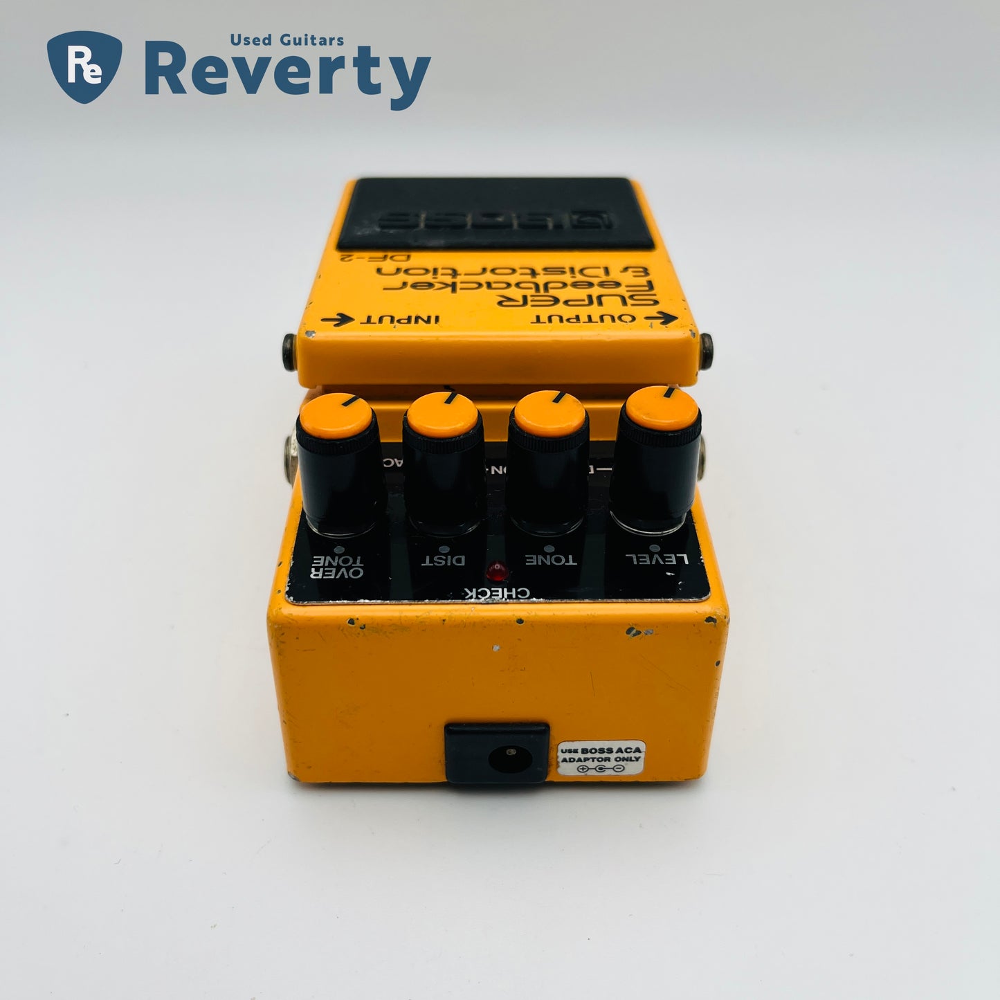 Boss DF-2 Super Feedbacker & Distortion Made in Japan Guitar Effect Pedal Used