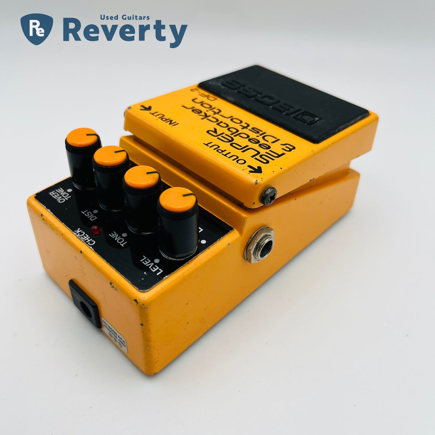 Boss DF-2 Super Feedbacker & Distortion Made in Japan Guitar Effect Pedal Used