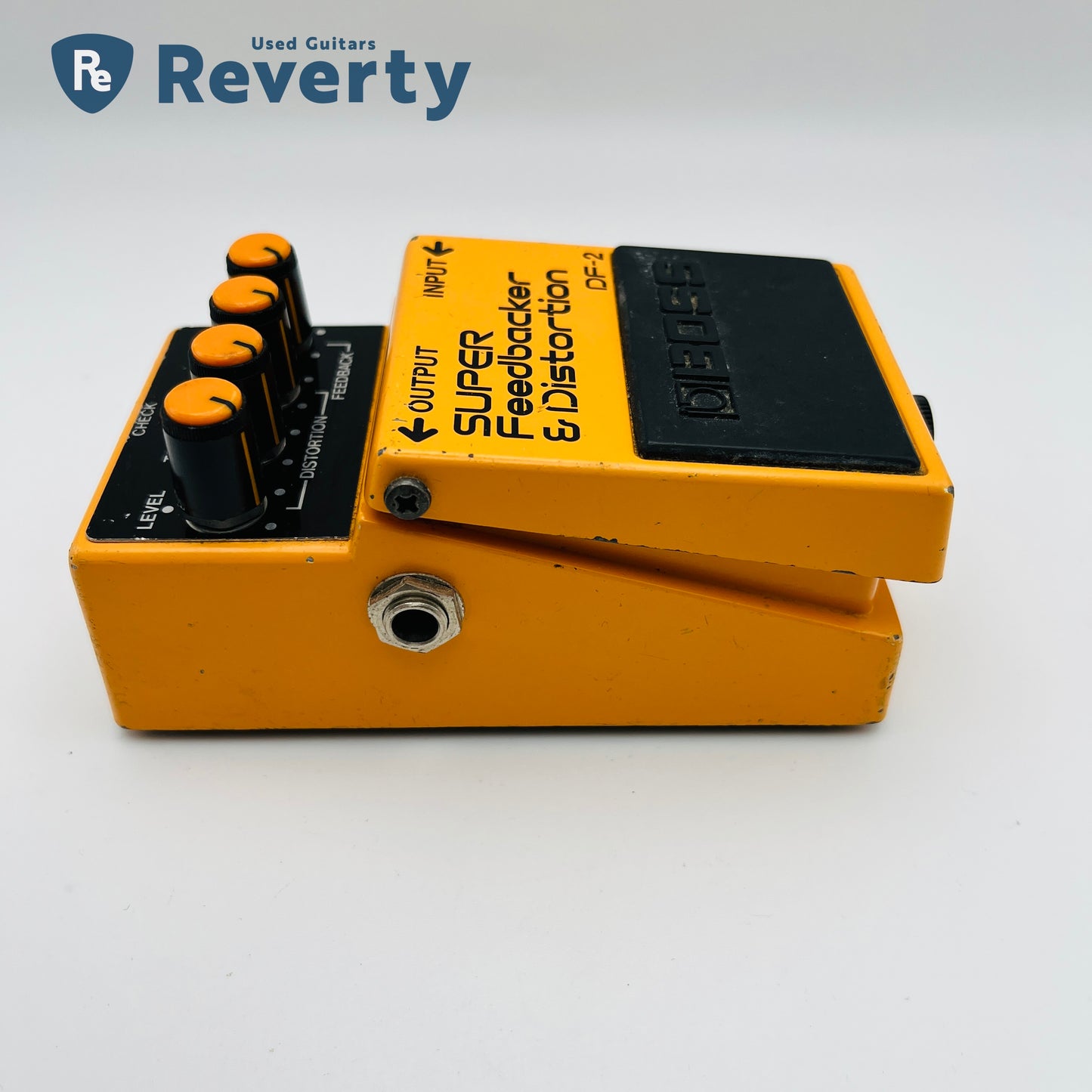 Boss DF-2 Super Feedbacker & Distortion Made in Japan Guitar Effect Pedal Used