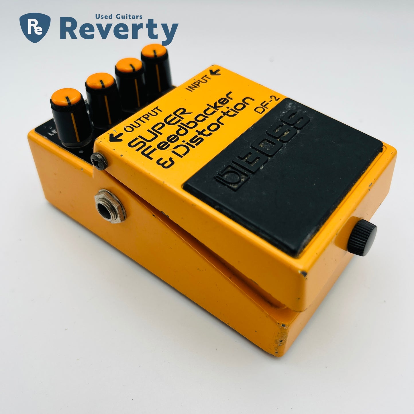 Boss DF-2 Super Feedbacker & Distortion Made in Japan Guitar Effect Pedal Used