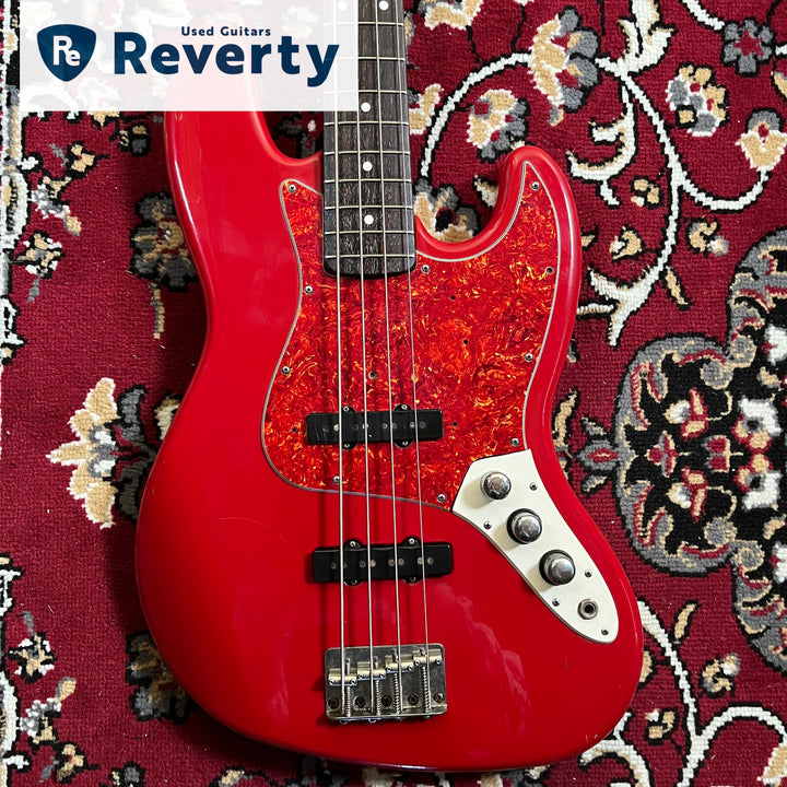 1994 Fender Jazz Bass Mexico MIM Torino Red Rosewood MN4 Ensenada Standard