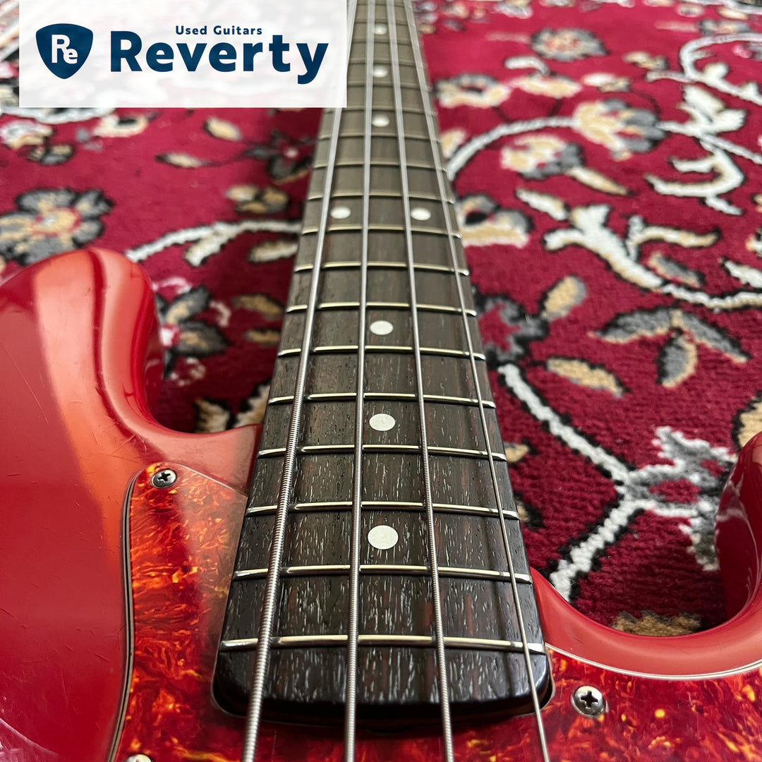 1994 Fender Jazz Bass Mexico MIM Torino Red Rosewood MN4 Ensenada Standard