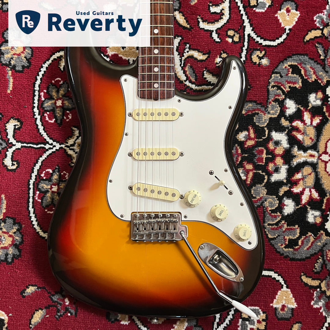 1993-94 Squier by Fender Stratocaster SST-33 Silver Series Sunburst MIJ Fujigen