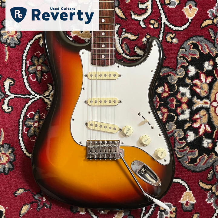 1993-94 Squier by Fender Stratocaster SST-33 Silver Series Sunburst MIJ Fujigen