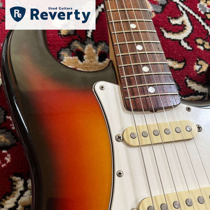 1993-94 Squier by Fender Stratocaster SST-33 Silver Series Sunburst MIJ Fujigen