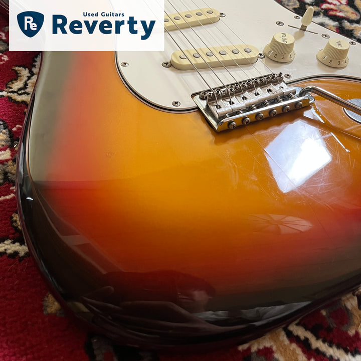 1993-94 Squier by Fender Stratocaster SST-33 Silver Series Sunburst MIJ Fujigen