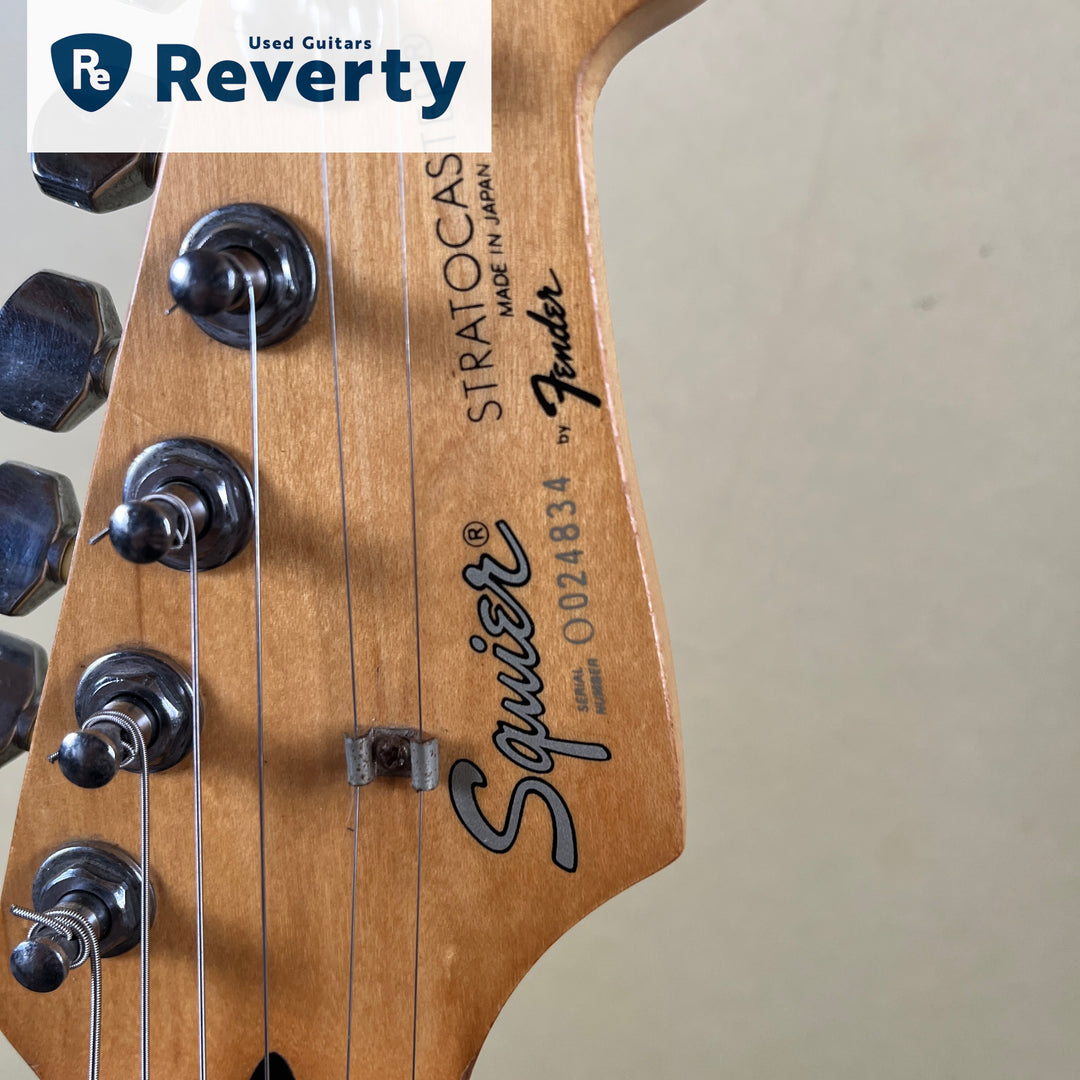 1993-94 Squier by Fender Stratocaster SST-33 Silver Series Sunburst MIJ Fujigen