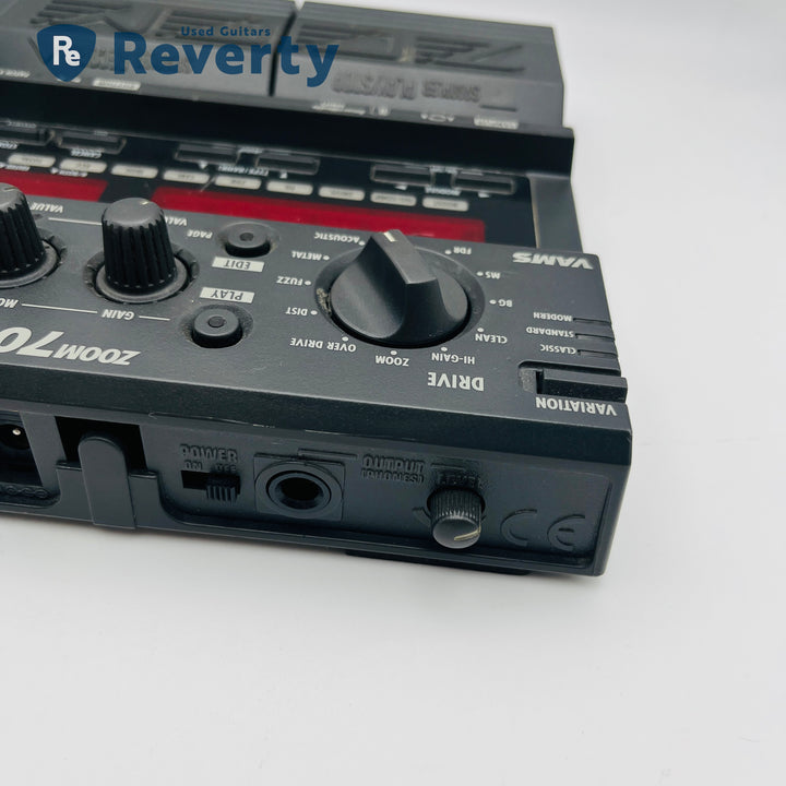 Zoom 707 II Multi-Effects Processor Guitar Effect Pedal Used w/Box
