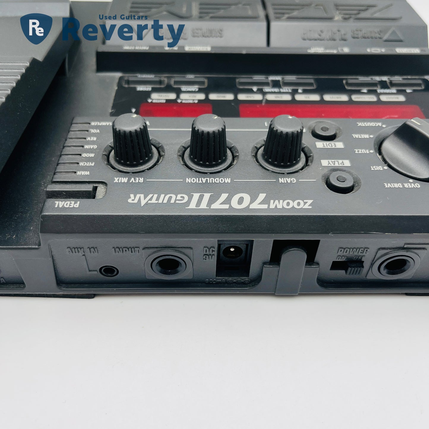 Zoom 707 II Multi-Effects Processor Guitar Effect Pedal Used w/Box