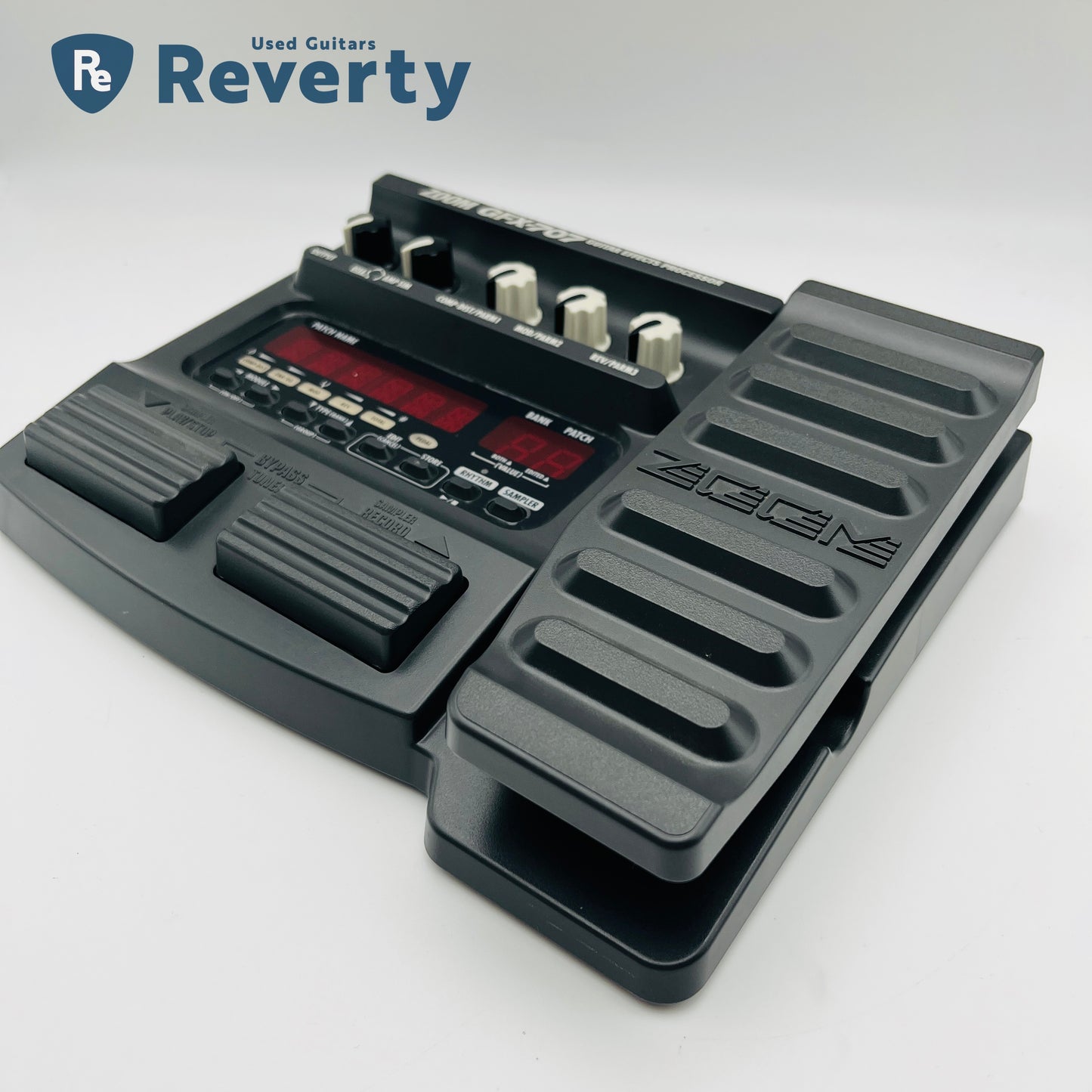 Zoom GFX-707 Multi-Effects Processor Guitar Effect Pedal Used w/Box