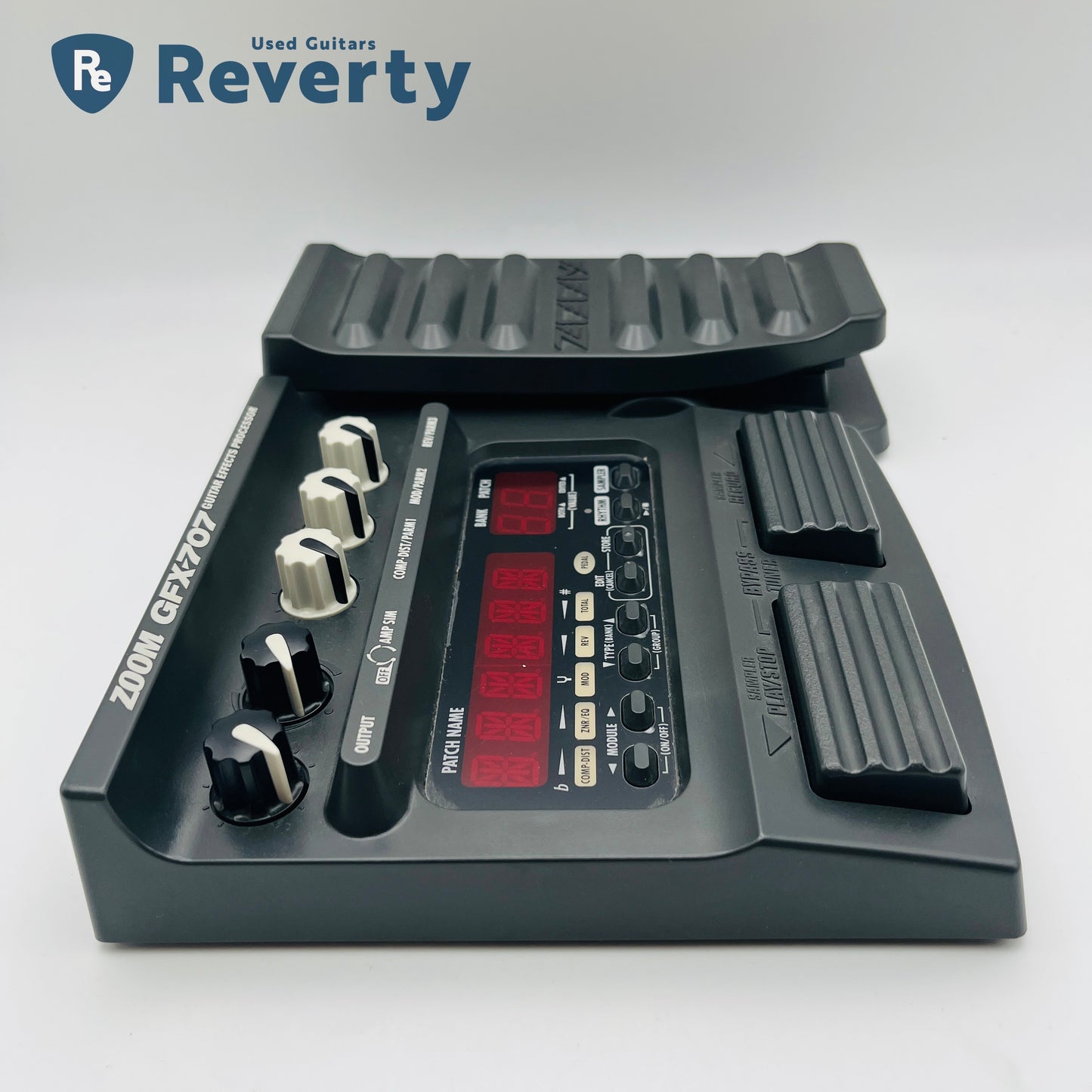 Zoom GFX-707 Multi-Effects Processor Guitar Effect Pedal Used w/Box