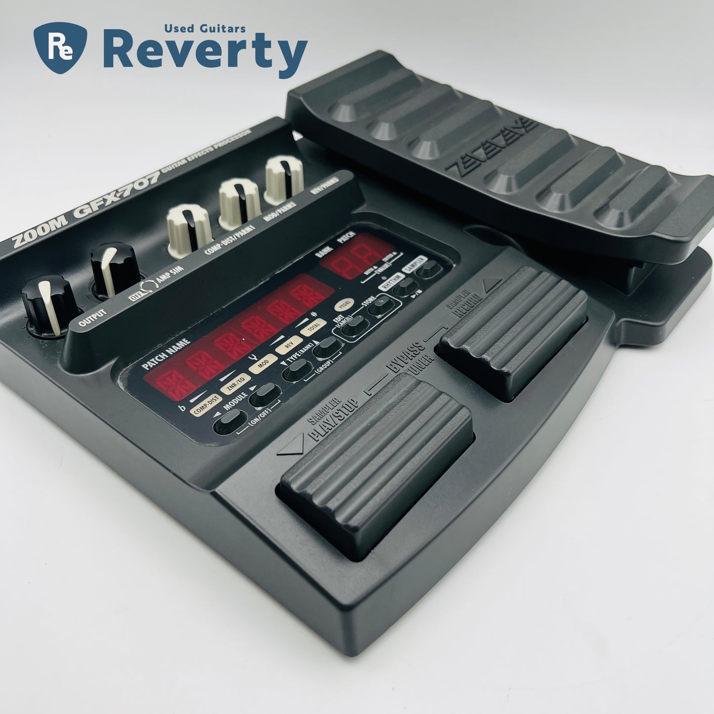 Zoom GFX-707 Multi-Effects Processor Guitar Effect Pedal Used w/Box