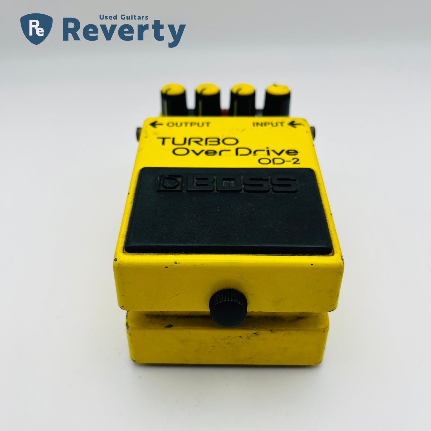 Boss OD-2 Turbo OverDrive Guitar Effect Pedal Made in Japan 1980s Used