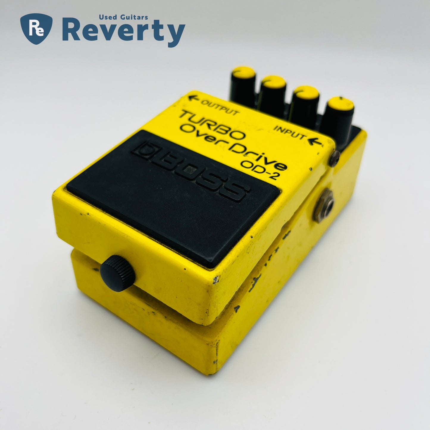 Boss OD-2 Turbo OverDrive Guitar Effect Pedal Made in Japan 1980s Used