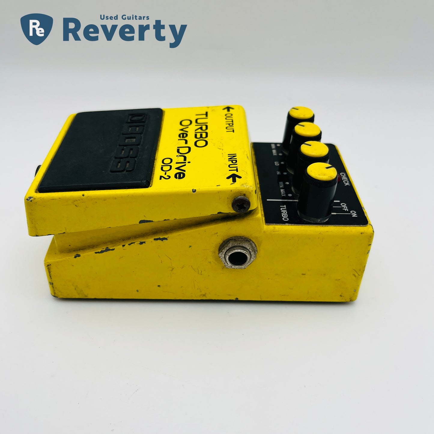 Boss OD-2 Turbo OverDrive Guitar Effect Pedal Made in Japan 1980s Used