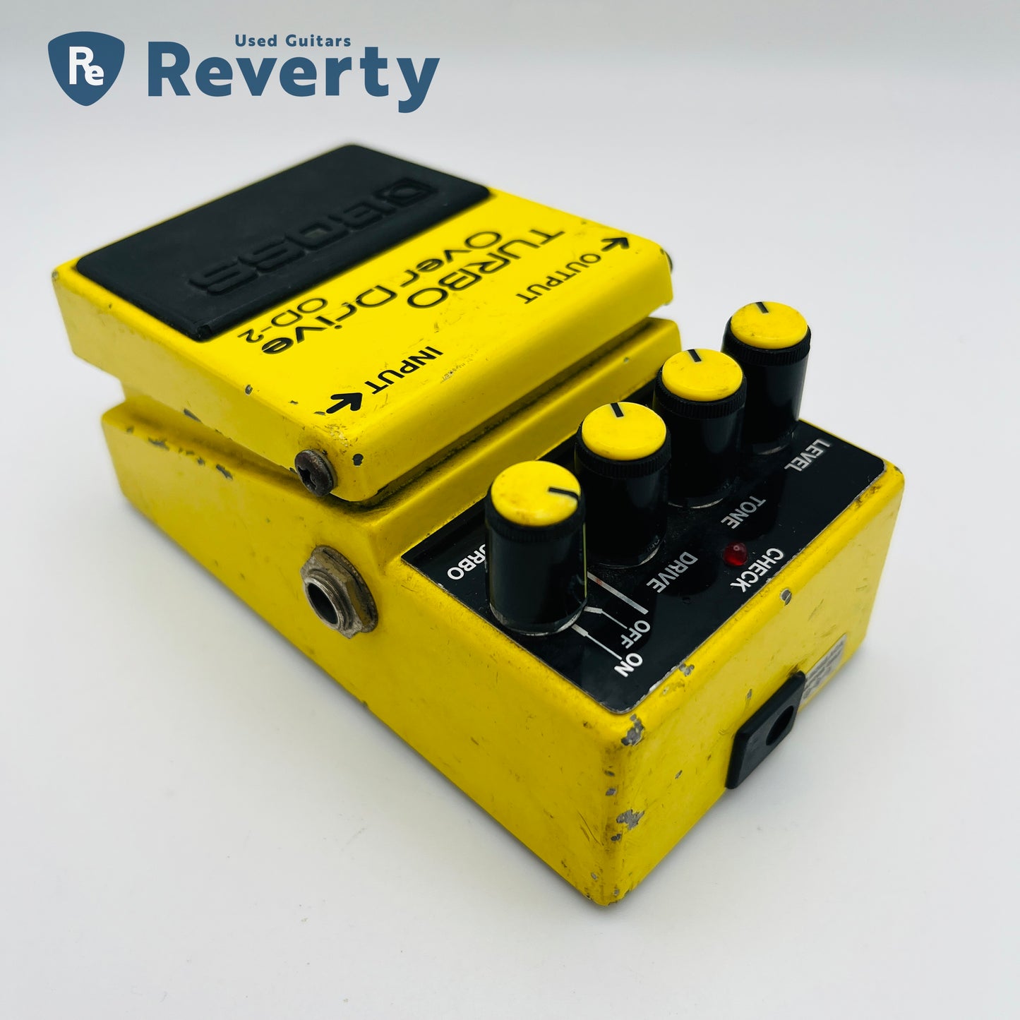 Boss OD-2 Turbo OverDrive Guitar Effect Pedal Made in Japan 1980s Used