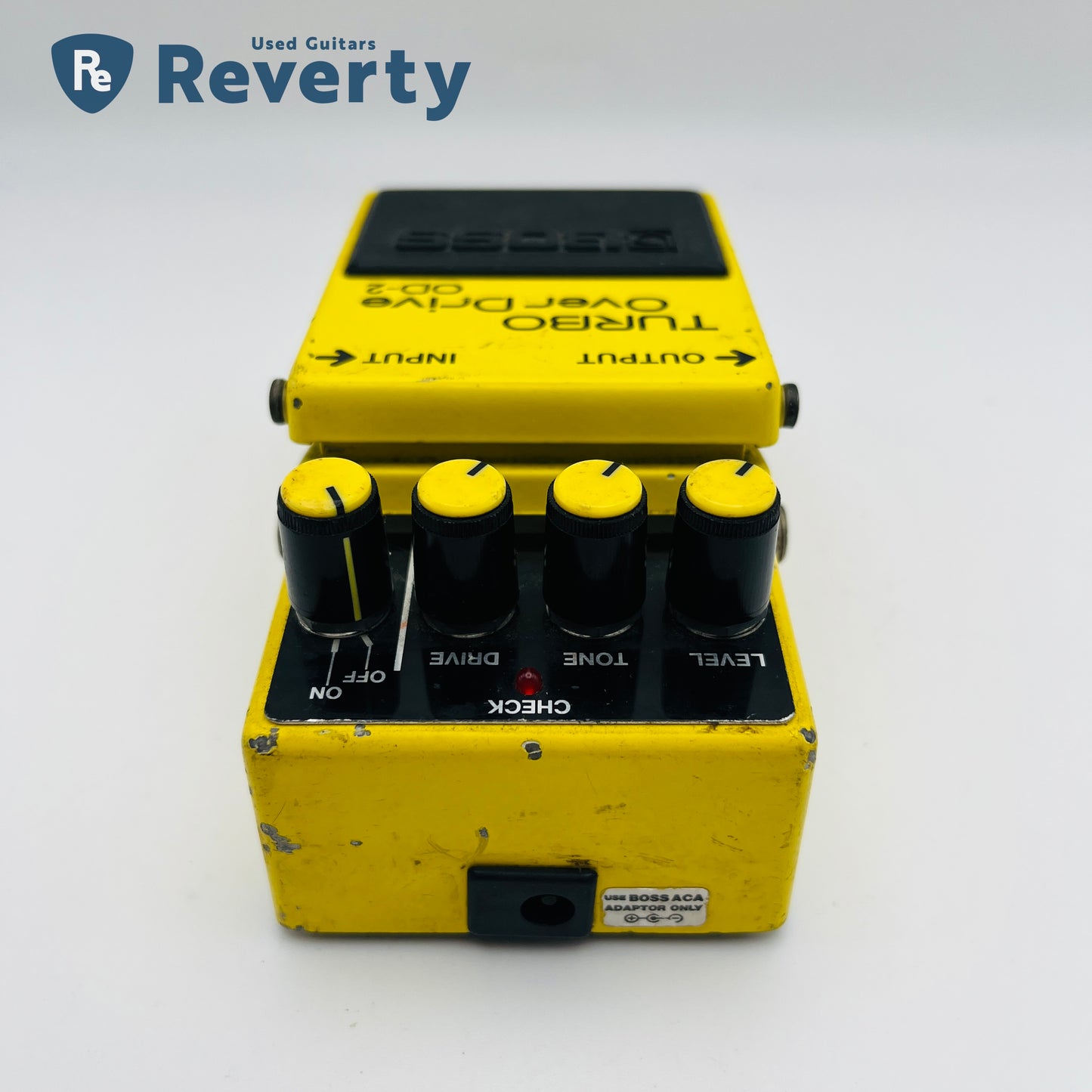 Boss OD-2 Turbo OverDrive Guitar Effect Pedal Made in Japan 1980s Used