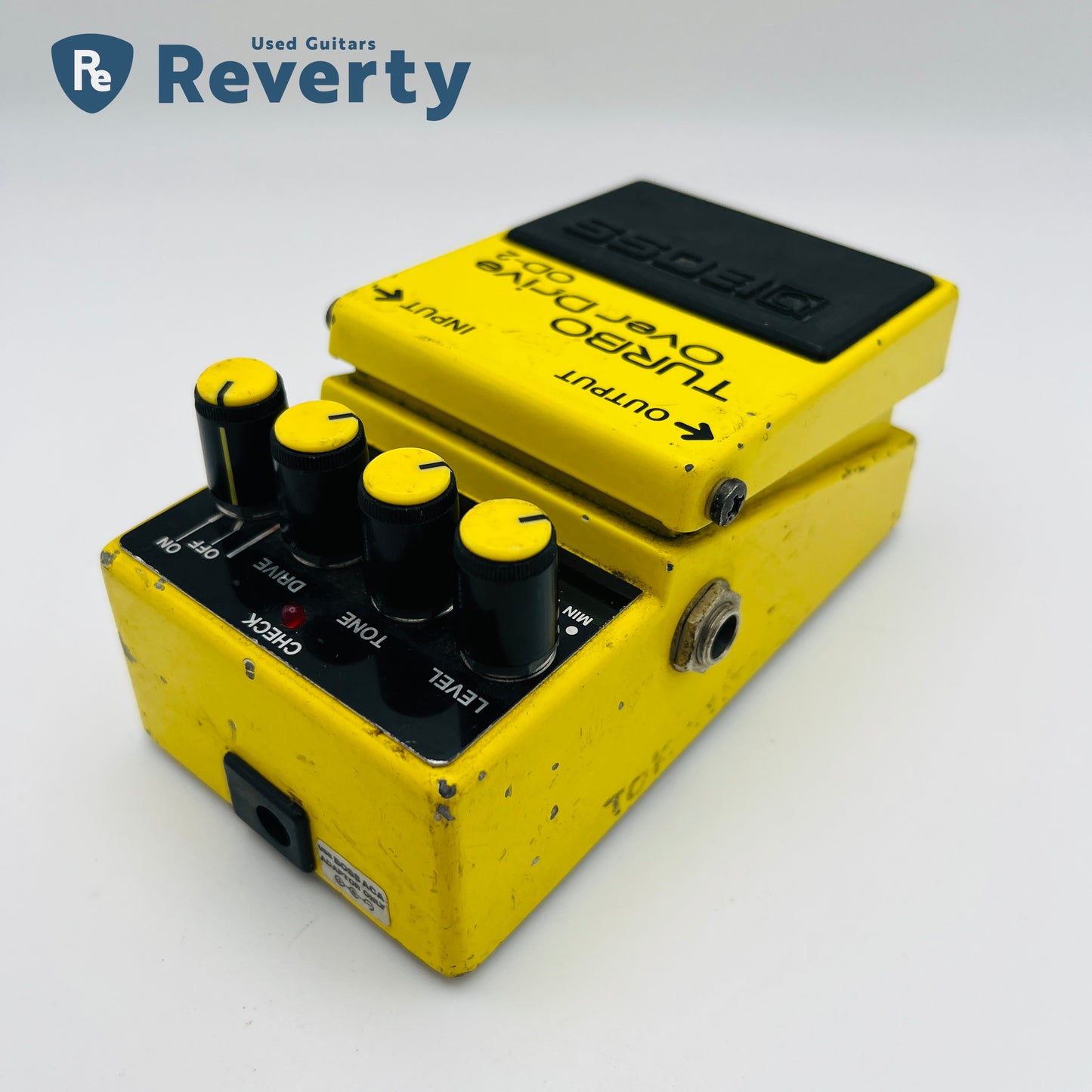 Boss OD-2 Turbo OverDrive Guitar Effect Pedal Made in Japan 1980s Used