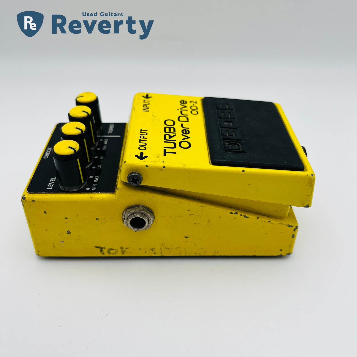 Boss OD-2 Turbo OverDrive Guitar Effect Pedal Made in Japan 1980s Used