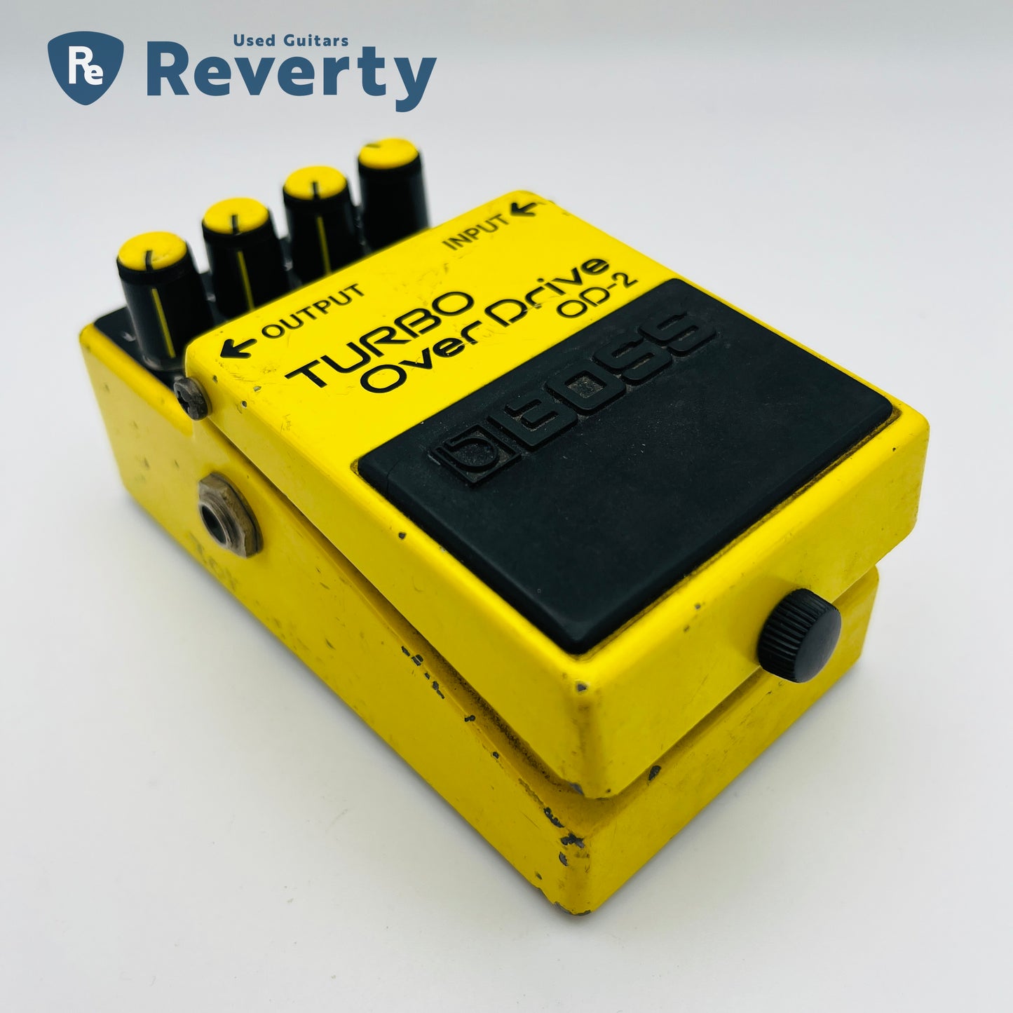 Boss OD-2 Turbo OverDrive Guitar Effect Pedal Made in Japan 1980s Used