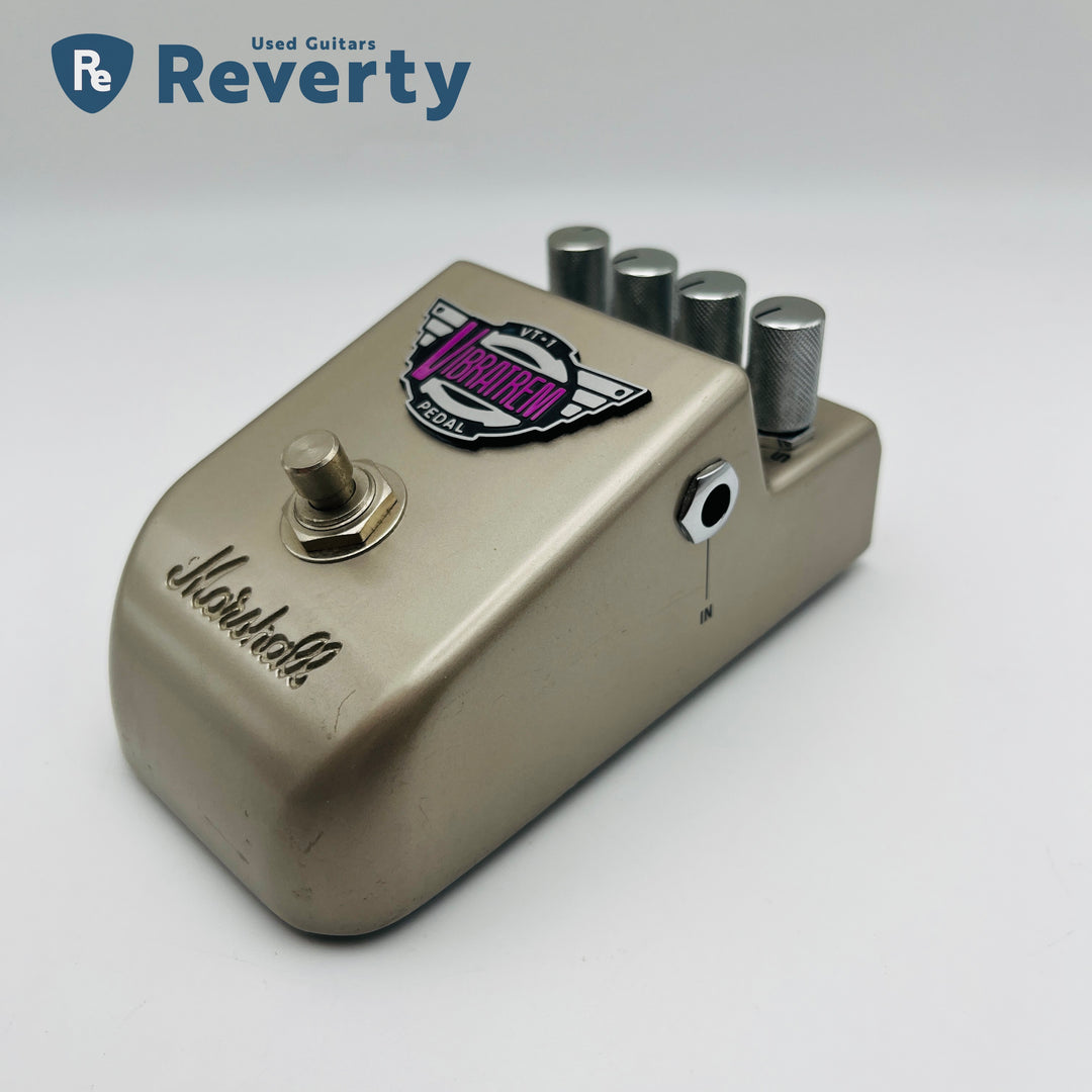 Marshall VT-1 Vibratrem Stereo Vibrato Tremolo Vibe Guitar Effect Pedal w/Box