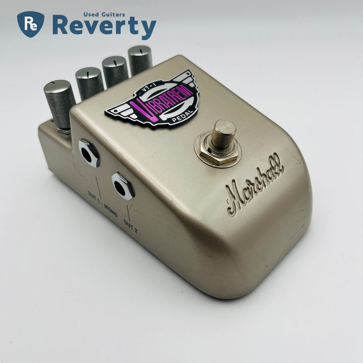 Marshall VT-1 Vibratrem Stereo Vibrato Tremolo Vibe Guitar Effect Pedal w/Box