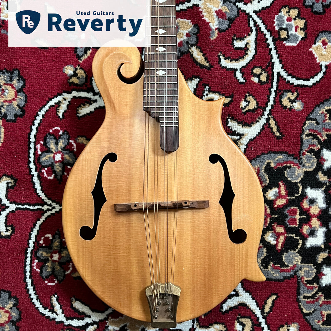 Feeling F90DF Solid Spruce F-Style Mandolin Two-Point Scroll Fern Inlay Bluegrass
