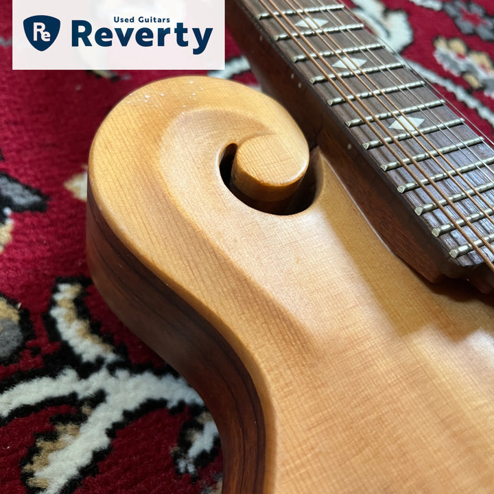 Feeling F90DF Solid Spruce F-Style Mandolin Two-Point Scroll Fern Inlay Bluegrass