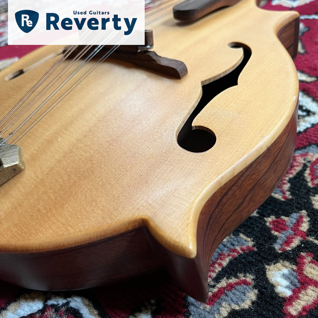 Feeling F90DF Solid Spruce F-Style Mandolin Two-Point Scroll Fern Inlay Bluegrass