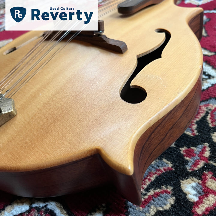 Feeling F90DF Solid Spruce F-Style Mandolin Two-Point Scroll Fern Inlay Bluegrass