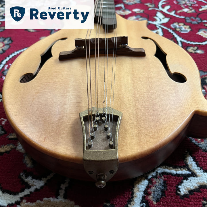 Feeling F90DF Solid Spruce F-Style Mandolin Two-Point Scroll Fern Inlay Bluegrass