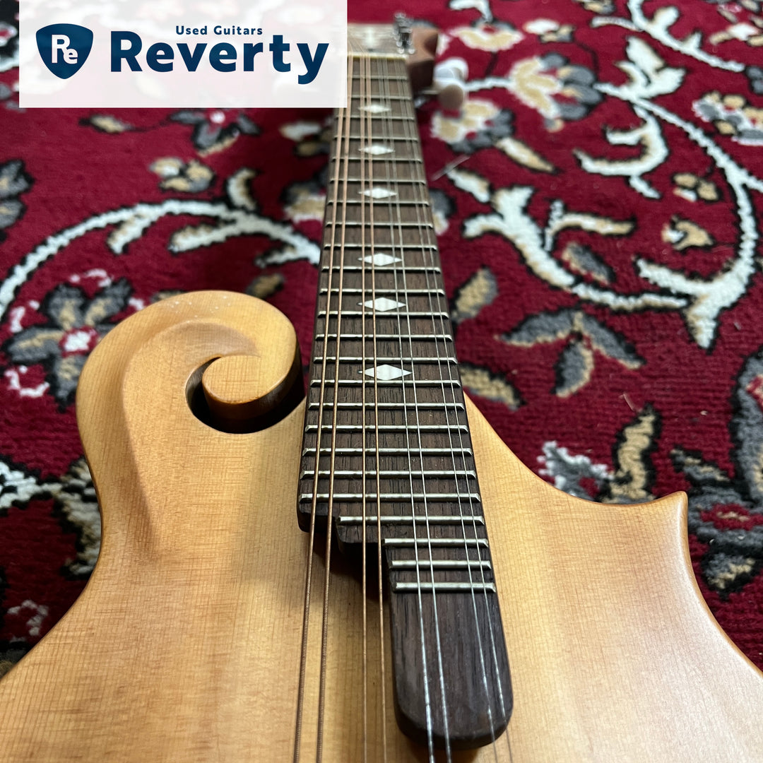 Feeling F90DF Solid Spruce F-Style Mandolin Two-Point Scroll Fern Inlay Bluegrass