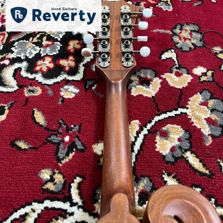 Feeling F90DF Solid Spruce F-Style Mandolin Two-Point Scroll Fern Inlay Bluegrass