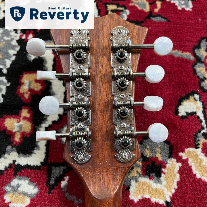 Feeling F90DF Solid Spruce F-Style Mandolin Two-Point Scroll Fern Inlay Bluegrass