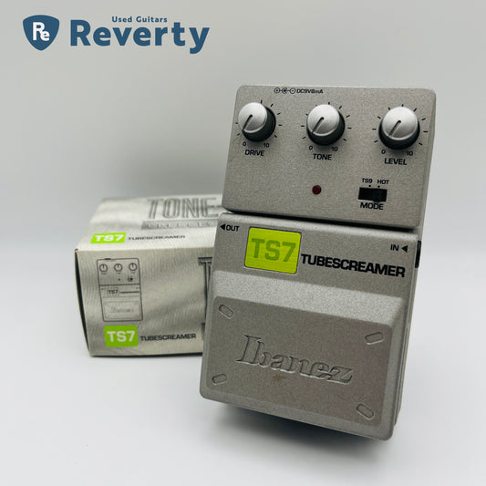 Ibanez TS7 Tube Screamer Overdrive Pro Distortion Guitar Effect Pedal Used w/Box